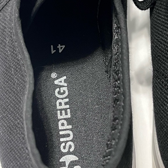 Superga | Women's Black 2790 Platform Sneakers | size 41 - Picture 8 of 8